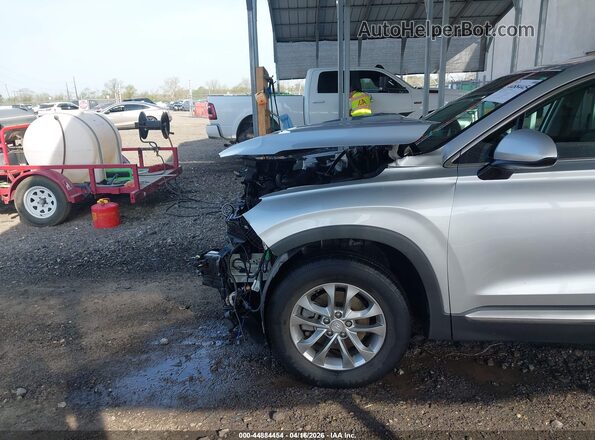 5NMS3CAD1KH002863 2019 HYUNDAI SANTA FE Silver 