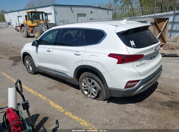 5NMS3CAD2LH236303 2020 HYUNDAI SANTA FE White უკანა მარცხენა