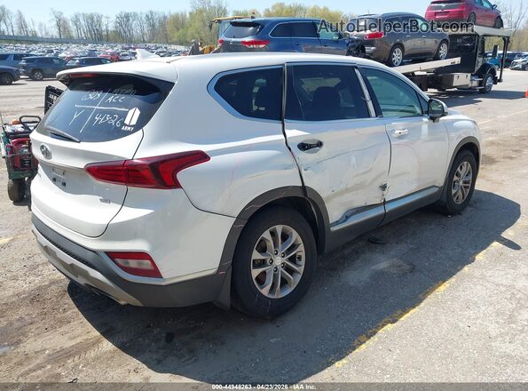5NMS3CAD2LH236303 2020 HYUNDAI SANTA FE White უკანა მარჯვენა
