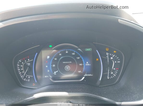 5NMS3CAD2LH236303 2020 HYUNDAI SANTA FE White უკანა სავარძლების ხედი