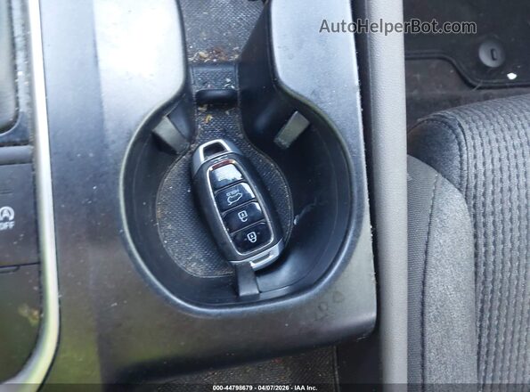 5NMS3CAD3KH099256 2019 HYUNDAI SANTA FE Silver წინა პანელის ხედი