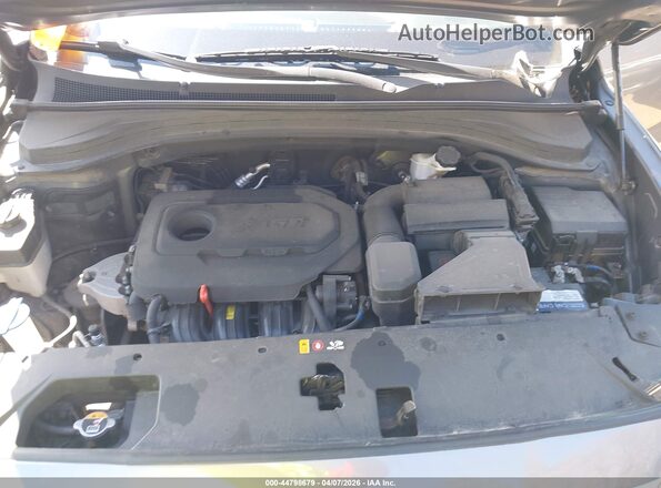 5NMS3CAD3KH099256 2019 HYUNDAI SANTA FE Silver უკანა ხედი