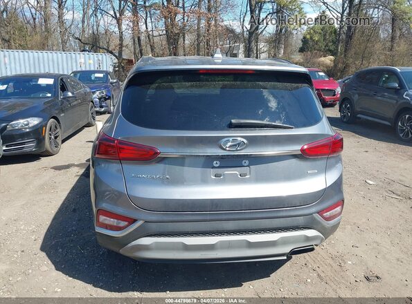 5NMS3CAD3KH099256 2019 HYUNDAI SANTA FE Silver 