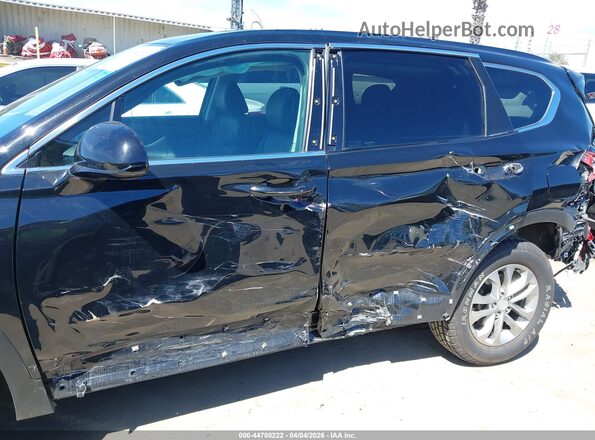5NMS3CAD3LH277247 2020 HYUNDAI SANTA FE Black Դիմացի տեսք