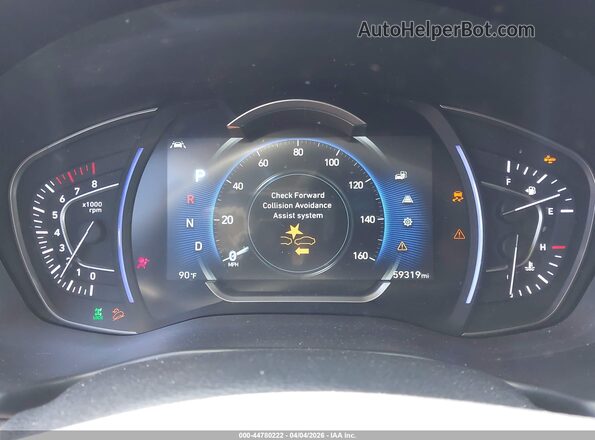 5NMS3CAD3LH277247 2020 HYUNDAI SANTA FE Black Հետևի նստատեղերի տեսք