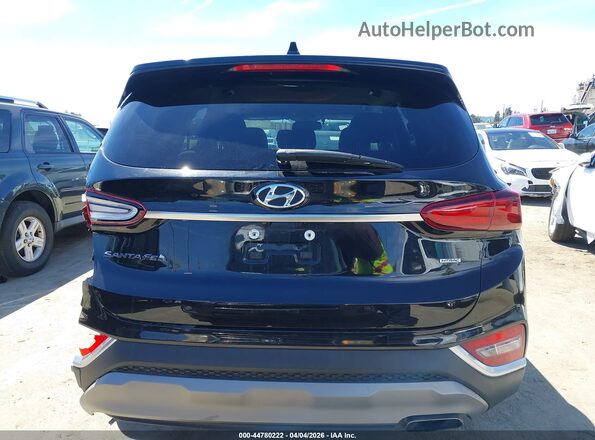 5NMS3CAD3LH277247 2020 HYUNDAI SANTA FE Black 
