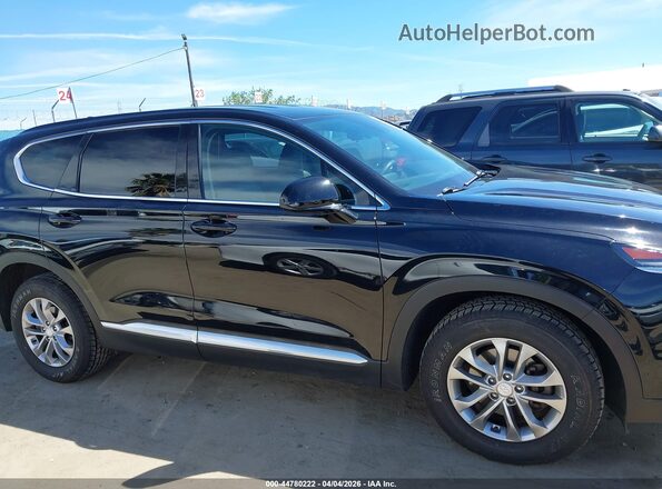 5NMS3CAD3LH277247 2020 HYUNDAI SANTA FE Black Սալոնի հետևի տեսք