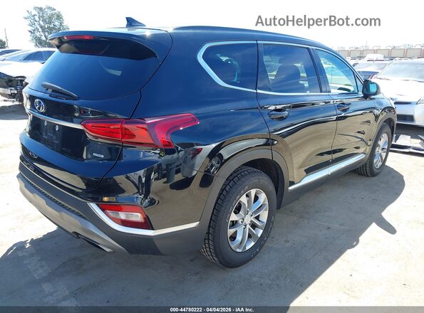 5NMS3CAD3LH277247 2020 HYUNDAI SANTA FE Black Հետևի աջ