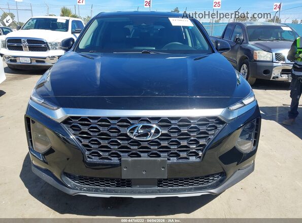 5NMS3CAD3LH277247 2020 HYUNDAI SANTA FE Black Սարքավորումների վահանակի տեսք