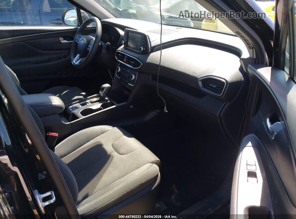 5NMS3CAD3LH277247 2020 HYUNDAI SANTA FE Black Սալոնի դիմացի տեսք