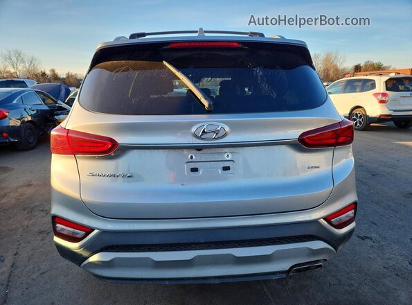 5NMS3CAD4LH214934 2020 HYUNDAI SANTA Silver Вид ззаду