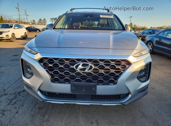5NMS3CAD4LH214934 2020 HYUNDAI SANTA Silver Вид спереду