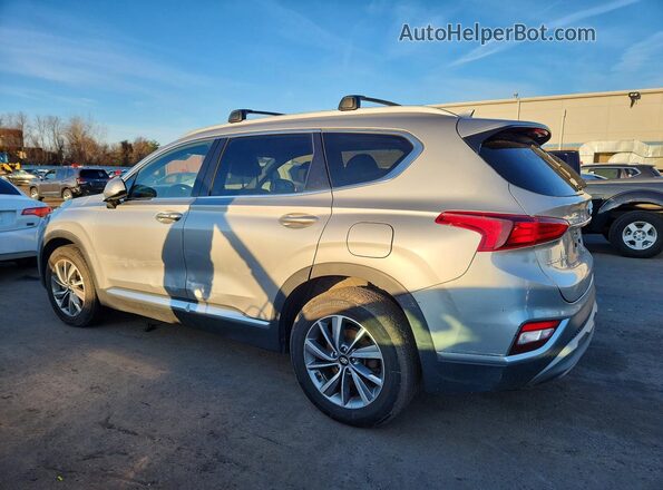 5NMS3CAD4LH214934 2020 HYUNDAI SANTA Silver Задня ліва чверть