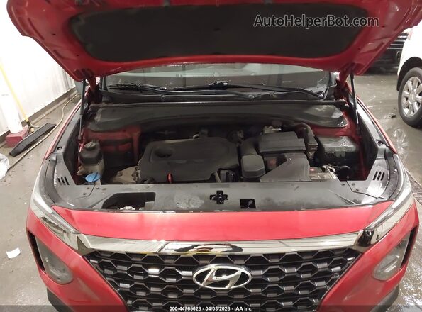 5NMS3CAD7KH047001 2019 HYUNDAI SANTA FE Orange 