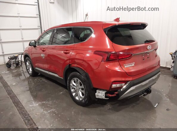 5NMS3CAD7KH047001 2019 HYUNDAI SANTA FE Orange 