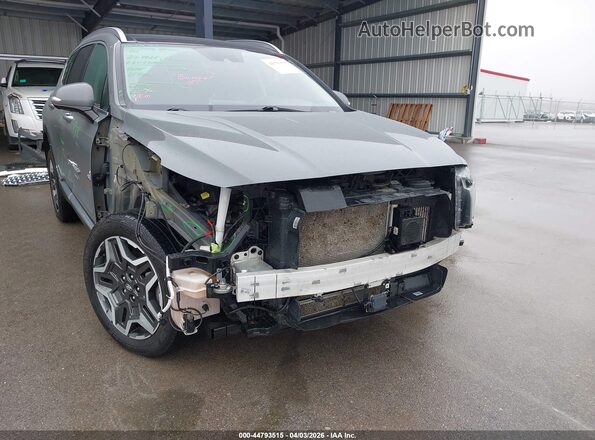5NMS3DA16PH012274 2023 HYUNDAI SANTA FE HYBRID Gray წინა ხედი