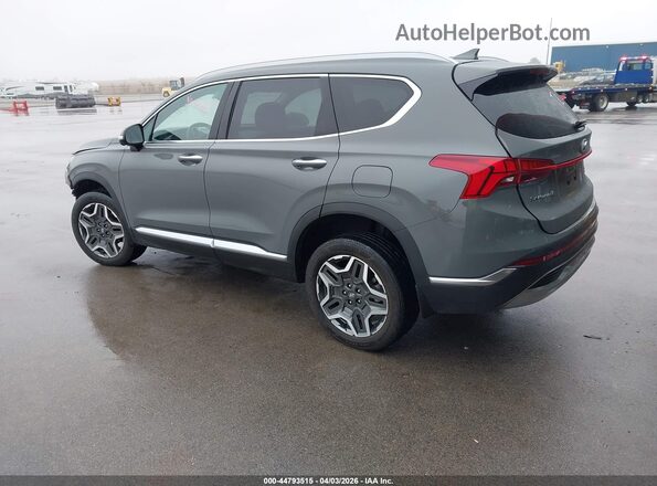 5NMS3DA16PH012274 2023 HYUNDAI SANTA FE HYBRID Gray უკანა მარცხენა