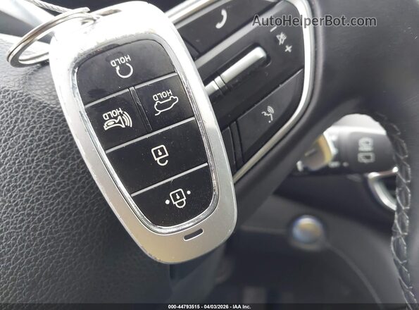 5NMS3DA16PH012274 2023 HYUNDAI SANTA FE HYBRID Gray წინა პანელის ხედი