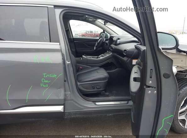 5NMS3DA16PH012274 2023 HYUNDAI SANTA FE HYBRID Gray წინა სალონის ხედი
