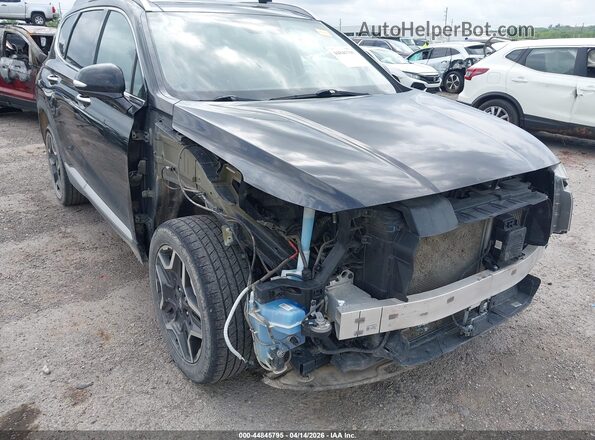 5NMS3DA18PH002250 2023 HYUNDAI SANTA FE HYBRID Black Front view