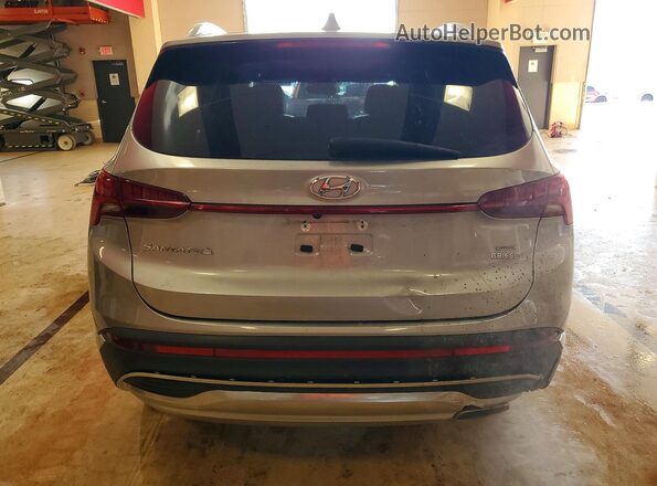 5NMS3DAJ1MH313188 2021 HYUNDAI SANTA Silver Հետևի տեսք