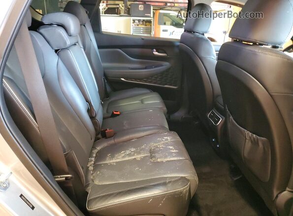 5NMS3DAJ1MH313188 2021 HYUNDAI SANTA Silver Սալոնի հետևի տեսք