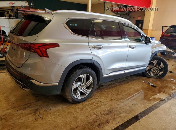 5NMS3DAJ1MH313188 2021 HYUNDAI SANTA Silver Հետևի աջ