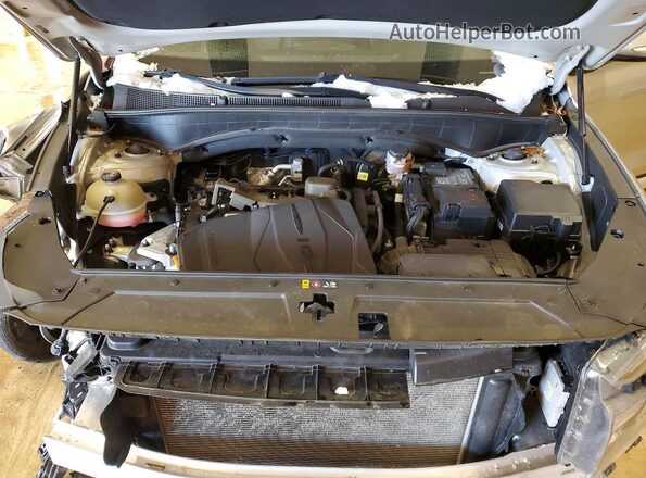 5NMS3DAJ1MH313188 2021 HYUNDAI SANTA Silver Շարժիչի բաժամունքի տեսք