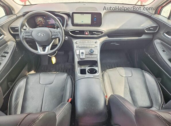5NMS3DAJ1MH342027 2021 HYUNDAI SANTA Красный 