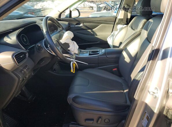 5NMS3DAJ2PH651199 2023 HYUNDAI SANTA Silver Vista interior delantera