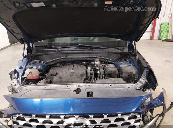 5NMS3DAJ3MH357824 2021 HYUNDAI SANTA FE Blue Հետևի տեսք