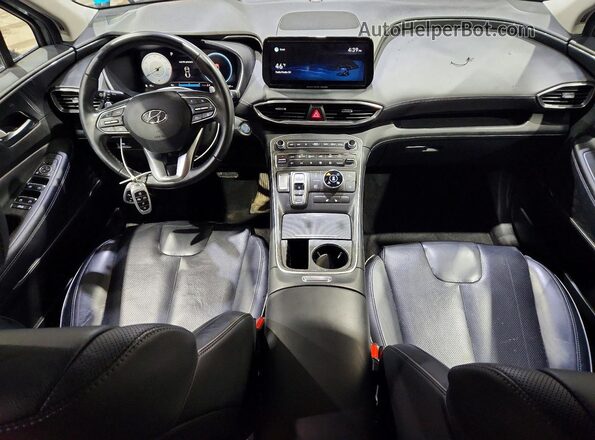 5NMS3DAJ4MH364135 2021 HYUNDAI SANTA Gray 