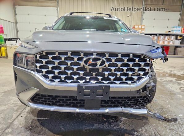 5NMS3DAJ4MH364135 2021 HYUNDAI SANTA Gray 