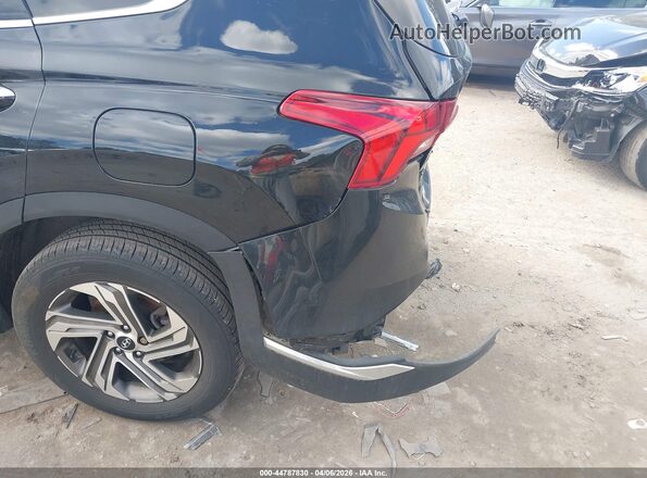 5NMS3DAJ4NH475110 2022 HYUNDAI SANTA FE Black Widok z przodu