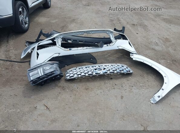5NMS3DAJXPH590099 2023 HYUNDAI SANTA FE White Instrument cluster view