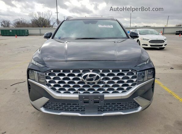 5NMS44AL1MH314548 2021 HYUNDAI SANTA Black Вид спереду