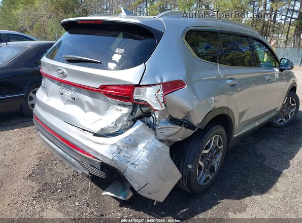 5NMS44AL3MH371768 2021 HYUNDAI SANTA FE Light Blue Front view