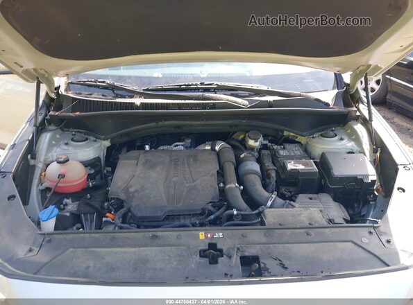 5NMS44AL3MH371768 2021 HYUNDAI SANTA FE Light Blue Rear view