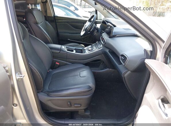 5NMS44AL3MH371768 2021 HYUNDAI SANTA FE Light Blue Front interior view