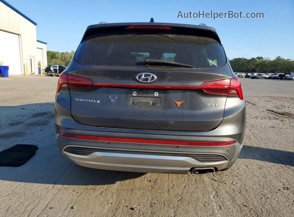 5NMS44AL4MH319193 2021 HYUNDAI SANTA Серый Вид сзади