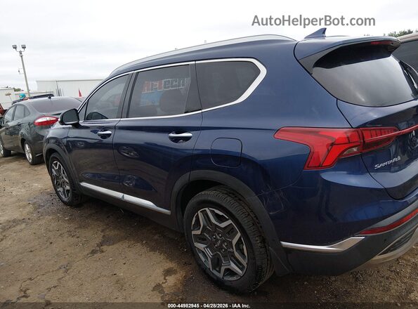 5NMS44AL5NH444723 2022 HYUNDAI SANTA FE Blue 