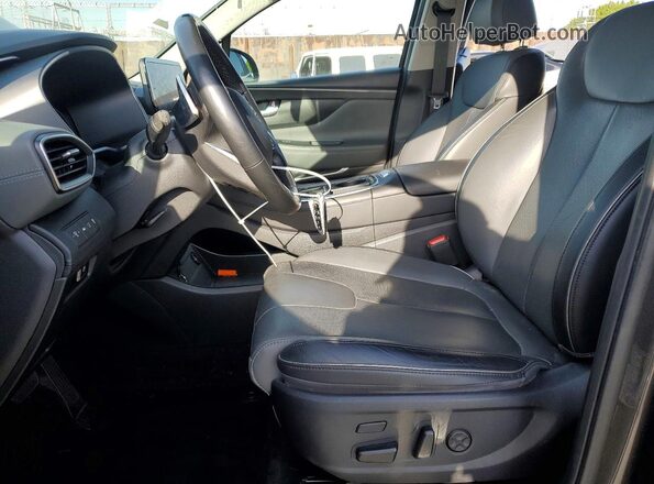 5NMS44AL7MH318636 2021 HYUNDAI SANTA Gray Սալոնի դիմացի տեսք