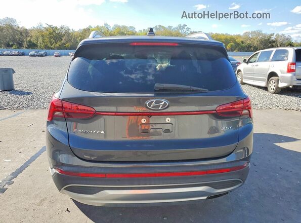 5NMS44AL7MH321195 2021 HYUNDAI SANTA Серый Вид сзади