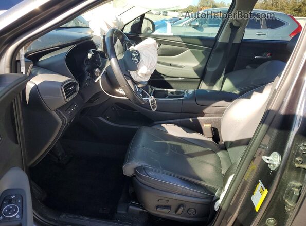 5NMS44AL7MH321195 2021 HYUNDAI SANTA Серый Вид салона спереди