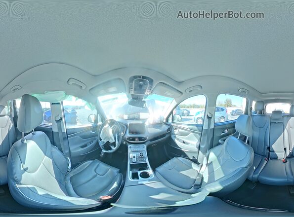 5NMS44AL7MH321195 2021 HYUNDAI SANTA Серый Панорамный вид салона 360°