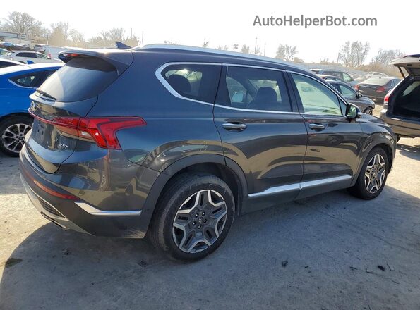 5NMS44ALXMH319179 2021 HYUNDAI SANTA Gray 
