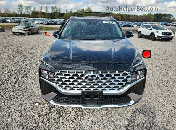 5NMS4DAL1NH466119 2022 HYUNDAI SANTA Black Widok z przodu