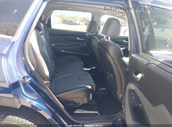 5NMS4DAL6MH340949 2021 HYUNDAI SANTA FE Blue Вид наклейки з VIN-кодом