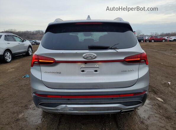 5NMS4DAL7MH337669 2021 HYUNDAI SANTA Silver Հետևի տեսք
