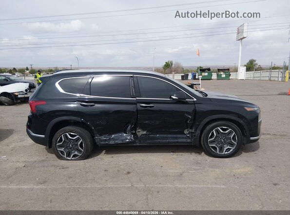 5NMS4DAL9PH590478 2023 HYUNDAI SANTA FE Black Вид задньої частини салону